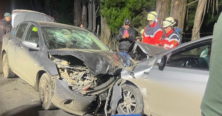 Detienen a conductor ebrio tras accidente en Río Bueno que dejó siete lesionados
