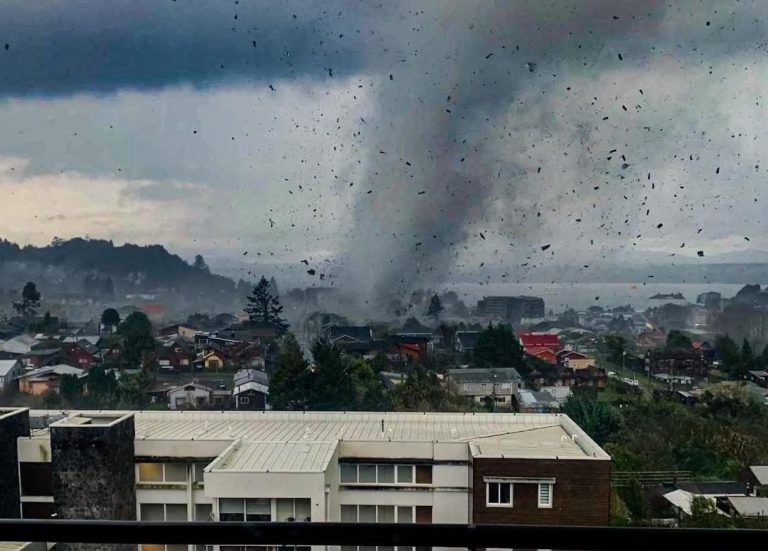 fenómeno ya se registró en Puerto Varas