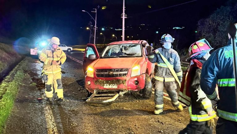 Dos personas resultaron lesionadas en accidente vehicular en cuesta Felisquechu