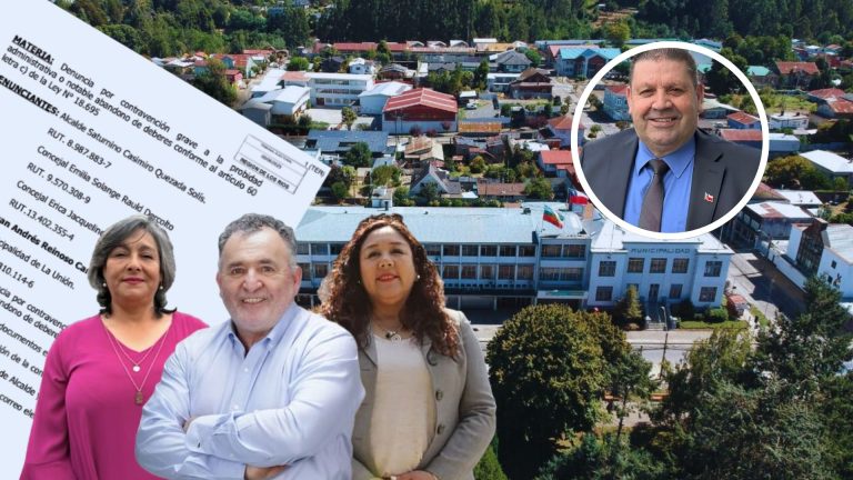 Alcalde Quezada y concejalas Rauld y Paredes presentan requerimiento al TER para inhabilitar a Andrés Reinoso