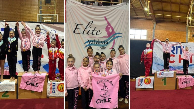 Club Deportivo Elite Los Ríos brillo en Rítmica Chile 2025 con destacada participación