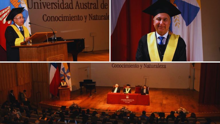 Rector Egon Montecinos fue proclamado en sesión del Consejo Superior Universitario en la UACh