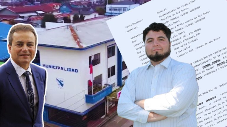 Concejal de Río Bueno presenta denuncia al TER para inhabilitar al alcalde Luis Reyes por faltas graves a la probidad administrativa