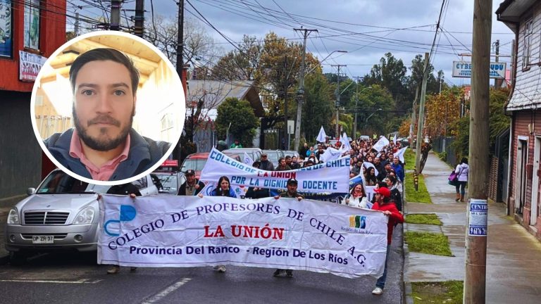 Presidente del Colegio de Profesores en La Unión pone su cargo a disposición por “desinformación” en convocatoria nacional