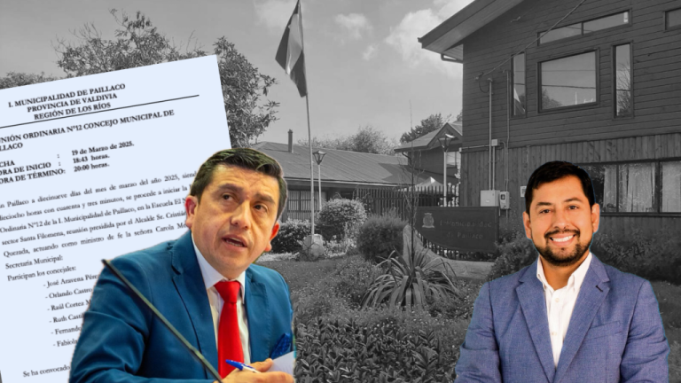 Tensa polémica en redes sociales enfrenta al concejal Álvarez y al alcalde Navarrete en Paillaco