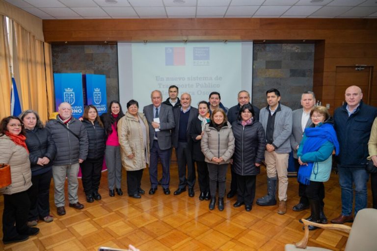 Ministerio de transportes publica licitación para implementar nuevo sistema de micros urbanas para Osorno