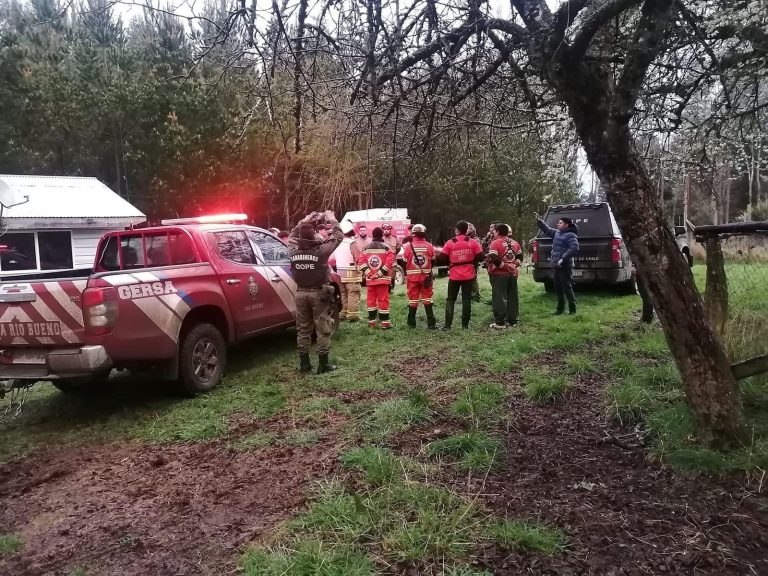 Puesto de mando se instala en Lumaco Alto