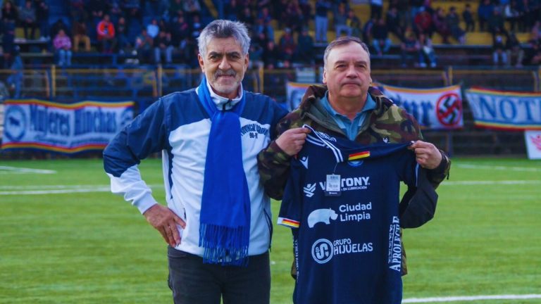 Provincial Osorno homenajeó al unionino Edgardo “Colun” Soto, primer goleador histórico del club
