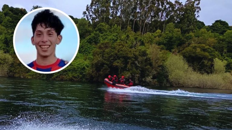 Sin resultados continúa búsqueda de joven desaparecido en el río Bueno