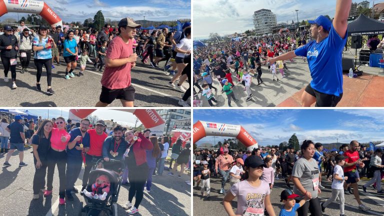 Más de 1.700 personas participaron en la gran corrida familiar “Muévete por tu corazón”