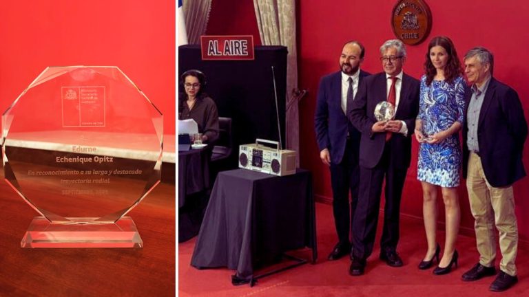 Reconocen en el Palacio de La Moneda la trayectoria de Radio Austral de Valdivia
