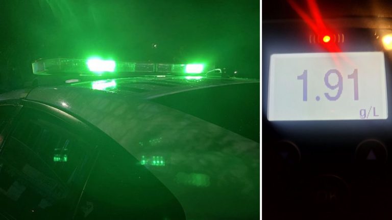 Conductor ebrio fue detenido tras manejar contra el tránsito en pleno centro de Paillaco