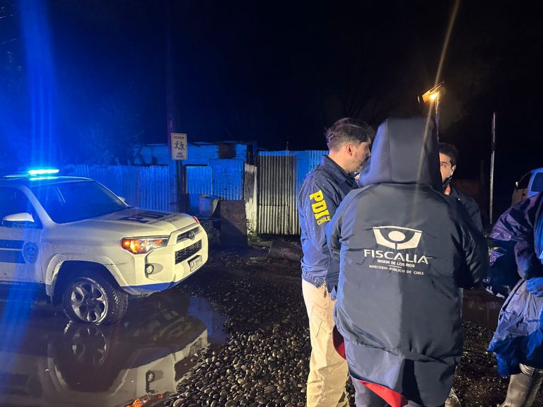 Fiscalía formalizará este viernes a imputado por homicidio en campamento Las Mulatas de Valdivia