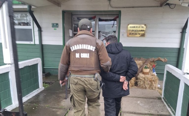 Sujeto con múltiples causas previas es detenido tras frustrado robo en Paillaco