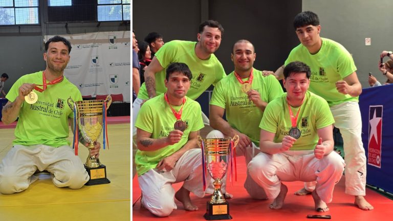 Universidad Austral logra campeonato nacional de judo con protagonismo de unionino Marcos Faúndez