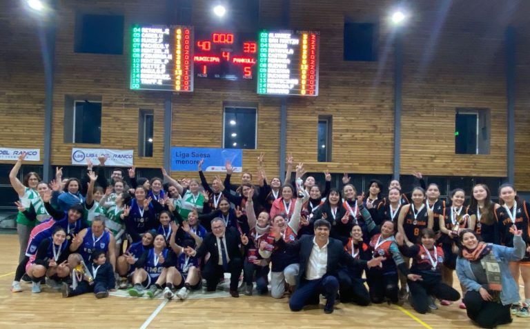 Municipalidad de La Unión fortaleció el básquetbol comunal con campeonatos financiados por el Gobierno Regional