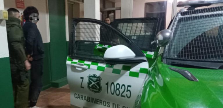 Detienen en Lanco a sujeto acusado de secuestrar y agredir a su pareja e hija durante un mes