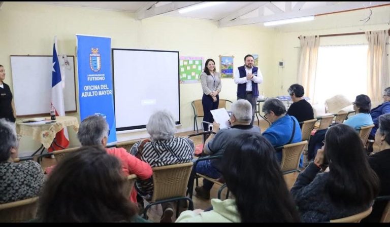 Proyecto “Renovando Pasos” mejora el bienestar de adultos mayores en Futrono