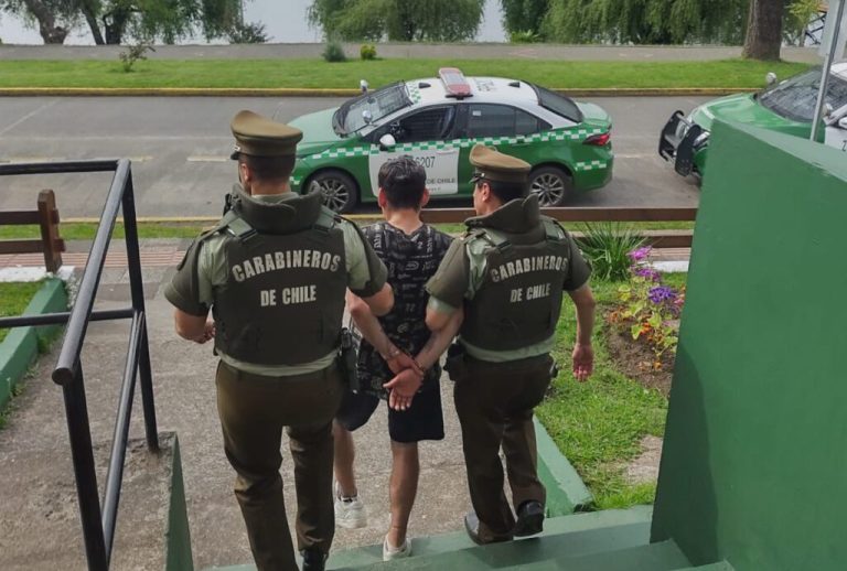 Detienen en Lago Ranco a prófugo buscado por homicidio desde 2020