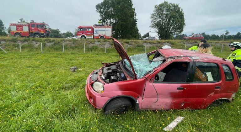Accidente vehicular en Santa Rosa dejó una persona lesionada 