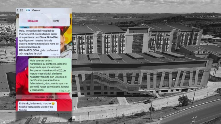 Hospital de Puerto Montt cita a control médico a mujer fallecida hace 8 meses, familia acusa grave desprolijidad