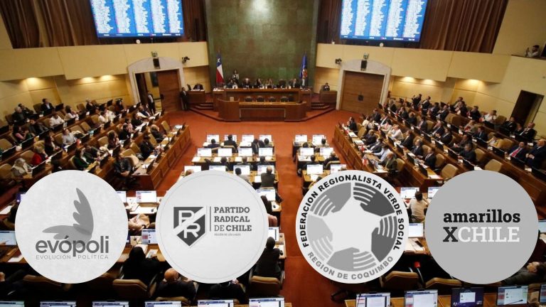 Evópoli, Radicales y FRVS entre los 13 partidos que podrían desaparecer por bajo rendimiento electoral