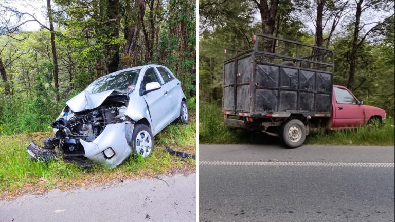 Choque en ruta que conecta Paillaco con Valdivia movilizó unidades de emergencia este sábado