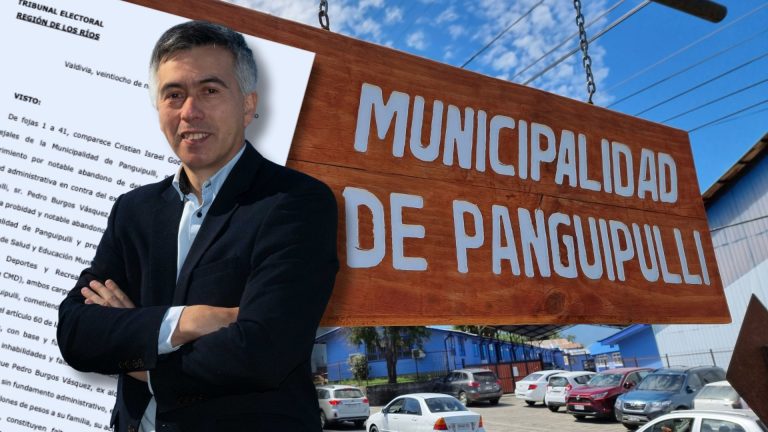 Pedro Burgos es inhabilitado por 5 años por graves faltas a la probidad y notable abandono de deberes