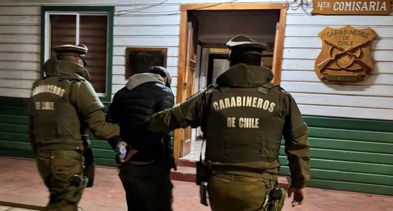 Carabineros detiene a sujeto sorprendido robando en una vivienda de Río Bueno