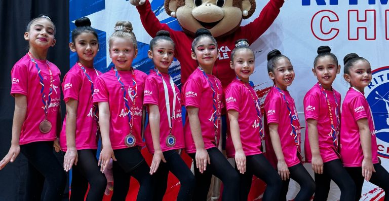 Club Amaranta de Valdivia logra 6 oros y 33 medallas en final nacional de Rítmica en Villarrica