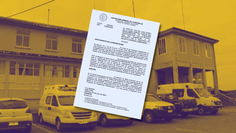 Contraloría ordena sumario por irregularidades en programa de Hospitalización Domiciliaria en el Hospital de La Unión