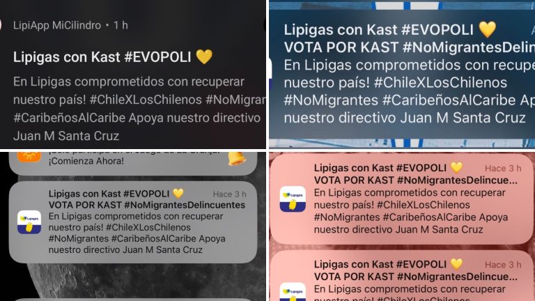 Polémica por notificación de Lipigas con llamado a votar por José Antonio Kast en pleno proceso electoral
