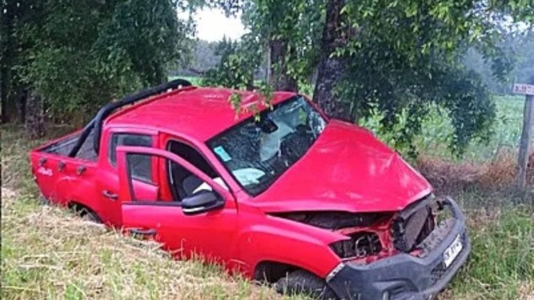 Conductor murió tras grave accidente de tránsito registrado la mañana de este martes en Río Negro