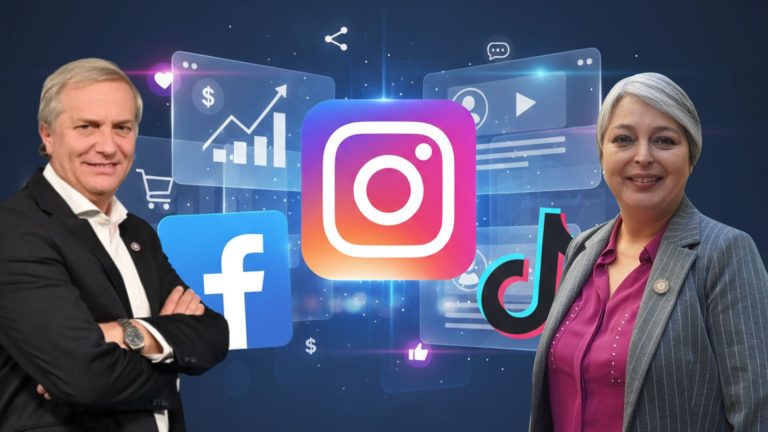 Kast triplica el gasto en redes sociales de Jara en toda la campaña: $250 millones versus $75 millones