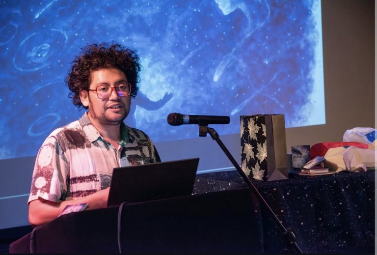 Artista unionino Chandre Cañoles es reconocido entre los ganadores del concurso nacional “Astropoética”