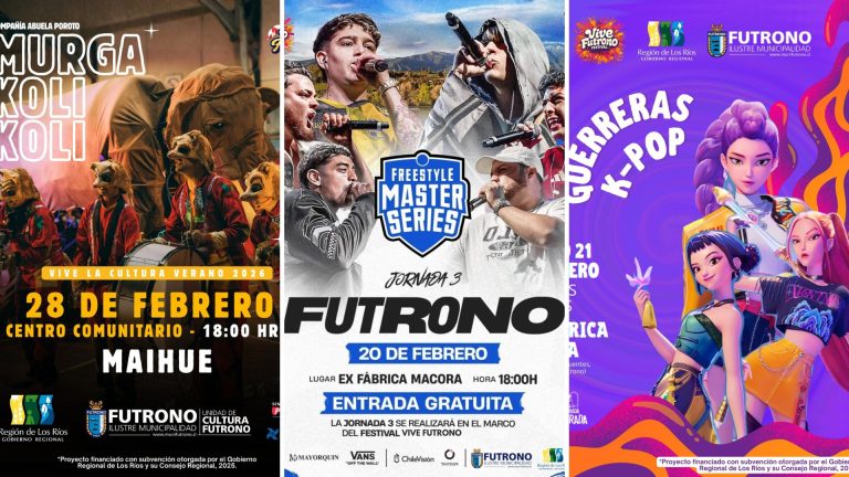 Futrono cierra febrero con intensa agenda cultural y recreativa en sectores urbanos y rurales
