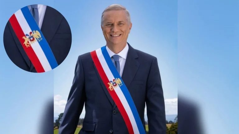 Fundación recurre a Contraloría por imagen oficial de Kast con banda que incluye escudo