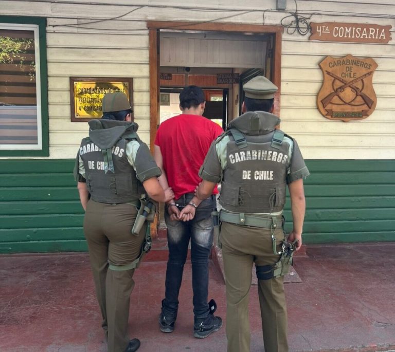 Detenidos en Río Bueno y Lago Ranco: Incautan armas y frustran insólito robo